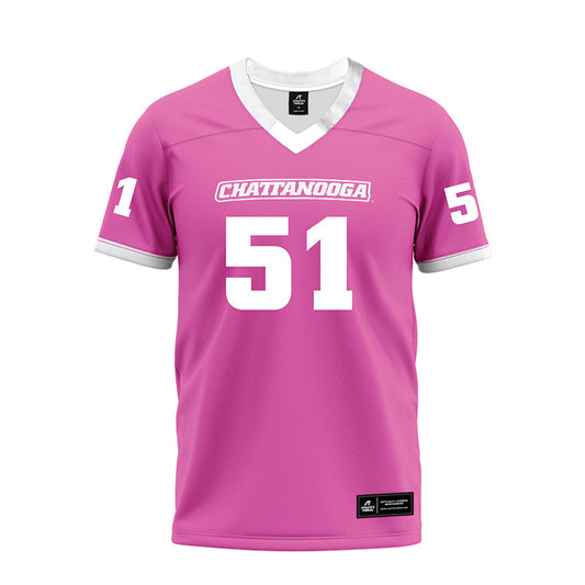 UTC - NCAA Football : Noah Livingston - Pink Premium Football Jersey