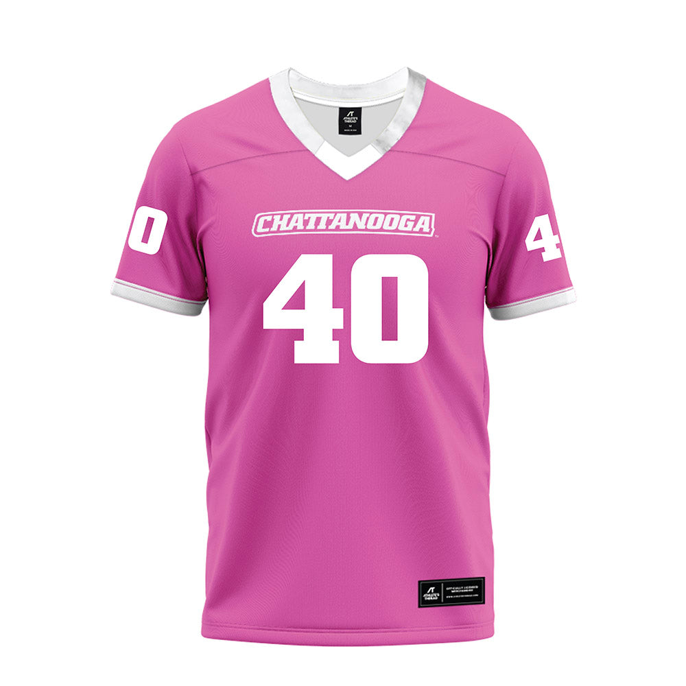 UTC - NCAA Football : Jordyn Dickerson - Pink Premium Football Jersey-0