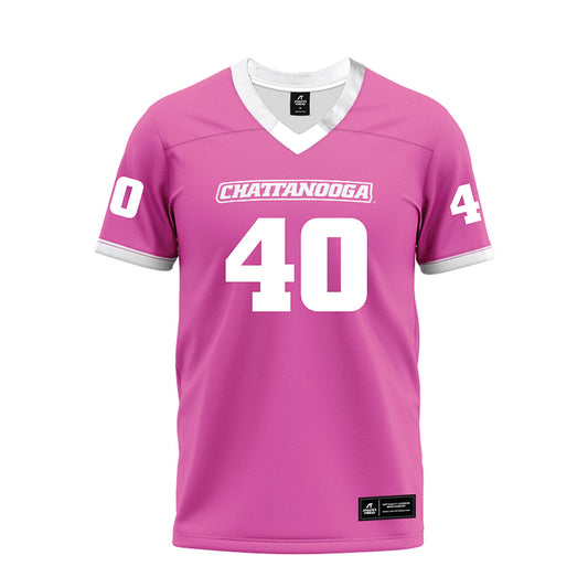 UTC - NCAA Football : Jordyn Dickerson - Pink Premium Football Jersey-0