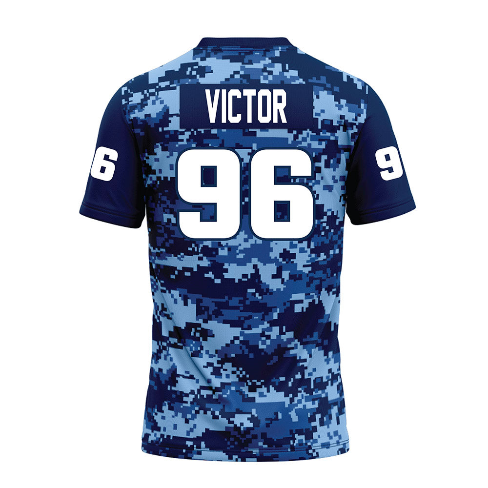 UTC - NCAA Football : Chris Victor - Navy Premium Football Jersey