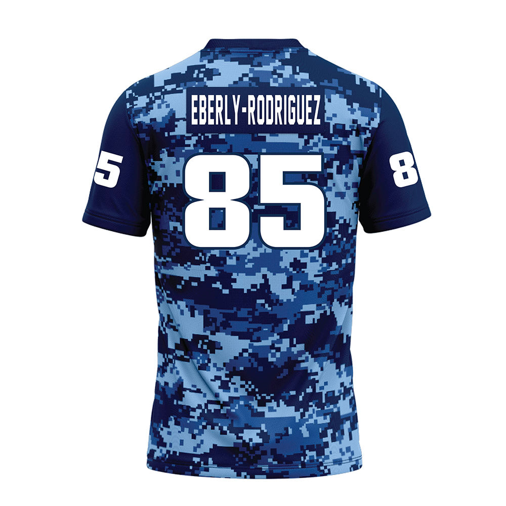 UTC - NCAA Football : Nathaniel Eberly-Rodriguez - Navy Premium Football Jersey-1