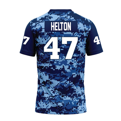 UTC - NCAA Football : Gavin Helton - Navy Premium Football Jersey