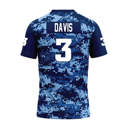 UTC - NCAA Football : Reggie Davis - Navy Premium Football Jersey