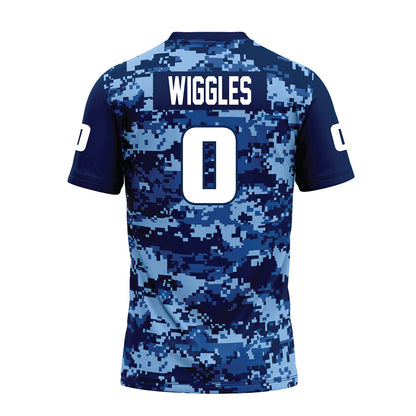 UTC - NCAA Football : Quay Wiggles - Navy Premium Football Jersey