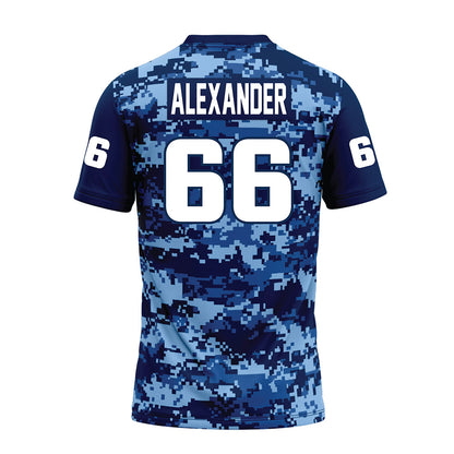 UTC - NCAA Football : Watts Alexander - Navy Premium Football Jersey