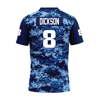 UTC - NCAA Football : Amanuel Dickson - Navy Premium Football Jersey-1