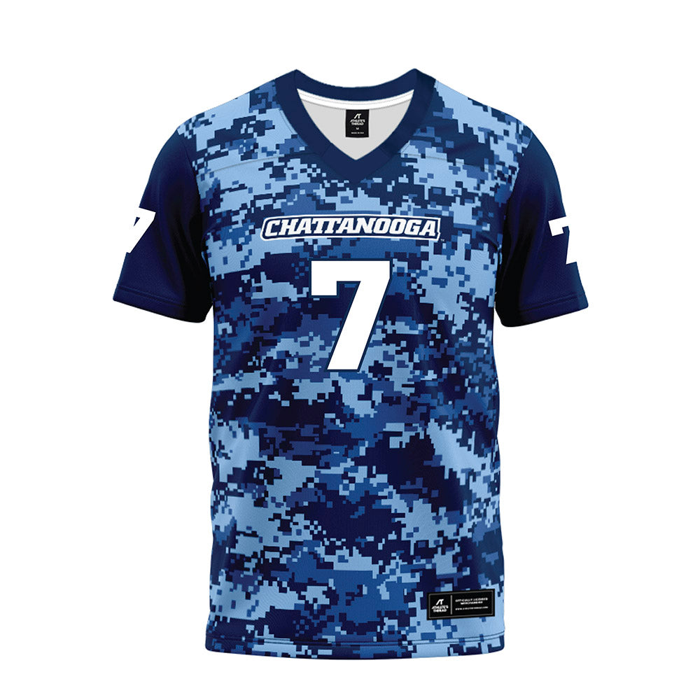 UTC - NCAA Football : John McIntyre - Navy Premium Football Jersey-0