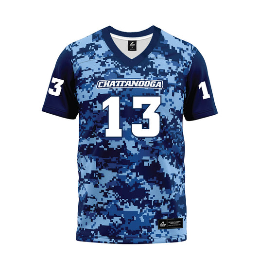 UTC - NCAA Football : Beni Mwamba - Navy Premium Football Jersey