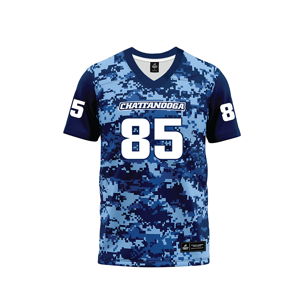 UTC - NCAA Football : Nathaniel Eberly-Rodriguez - Navy Premium Football Jersey-0