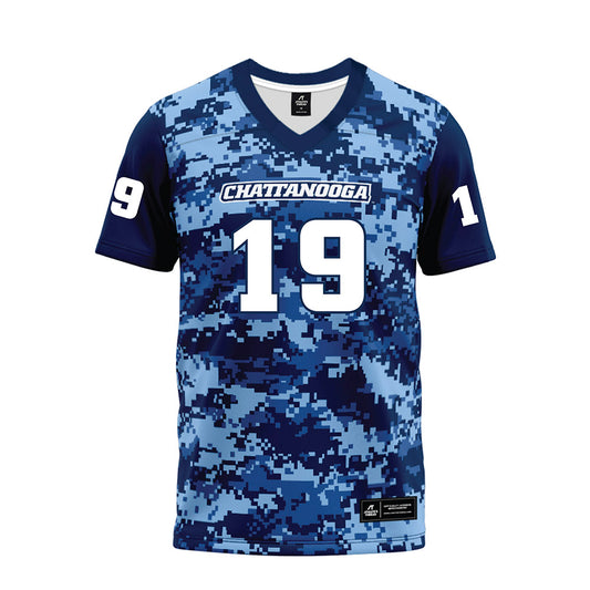 UTC - NCAA Football : Jeremiah Batiste - Navy Premium Football Jersey-0
