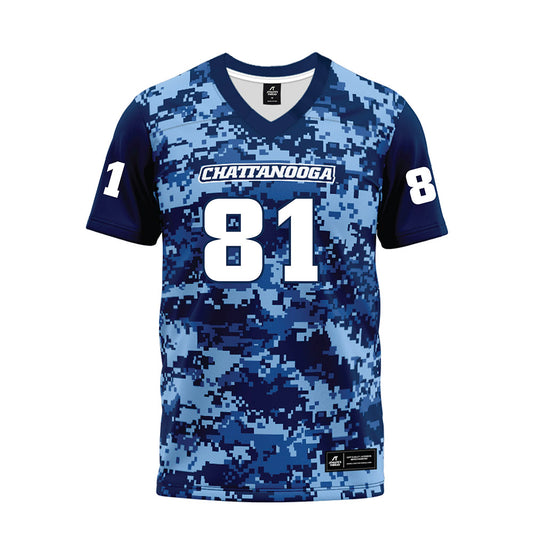 UTC - NCAA Football : Dalton Restelli - Navy Premium Football Jersey-0
