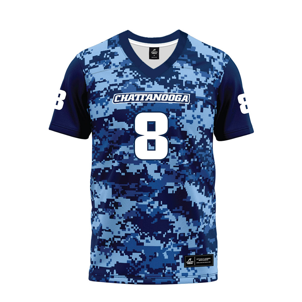 UTC - NCAA Football : Amanuel Dickson - Navy Premium Football Jersey-0