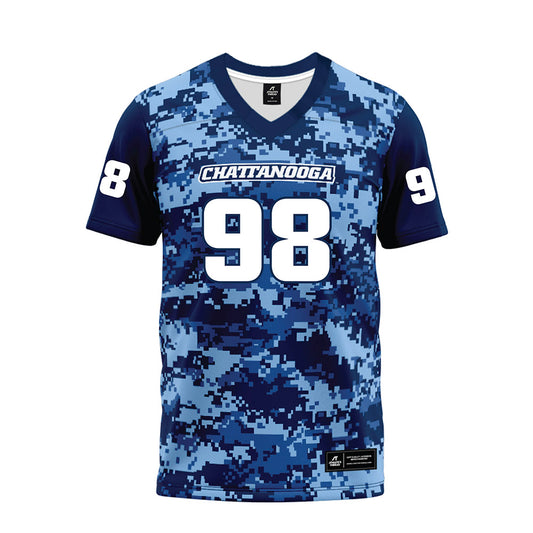 UTC - NCAA Football : David Stewart - Navy Premium Football Jersey-0