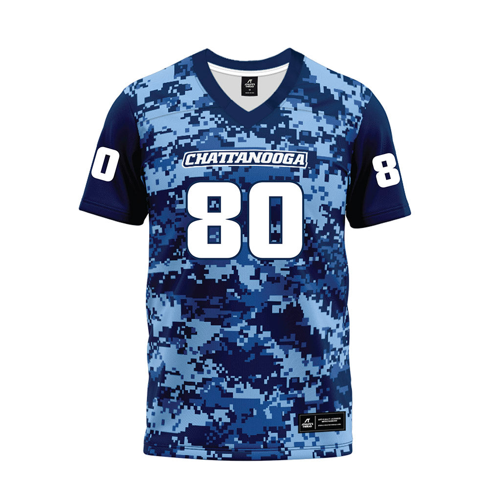 UTC - NCAA Football : Jaden George - Navy Premium Football Jersey-0