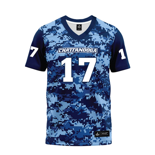 UTC - NCAA Football : Luke Schomburg - Navy Premium Football Jersey