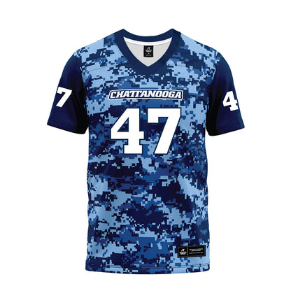 UTC - NCAA Football : Gavin Helton - Navy Premium Football Jersey