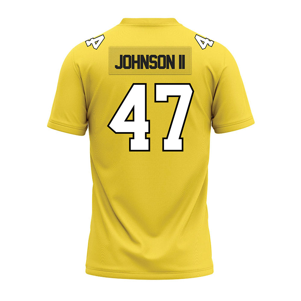 Centre College - NCAA Football : Deuce Johnson II - Gold Premium Football Jersey-1