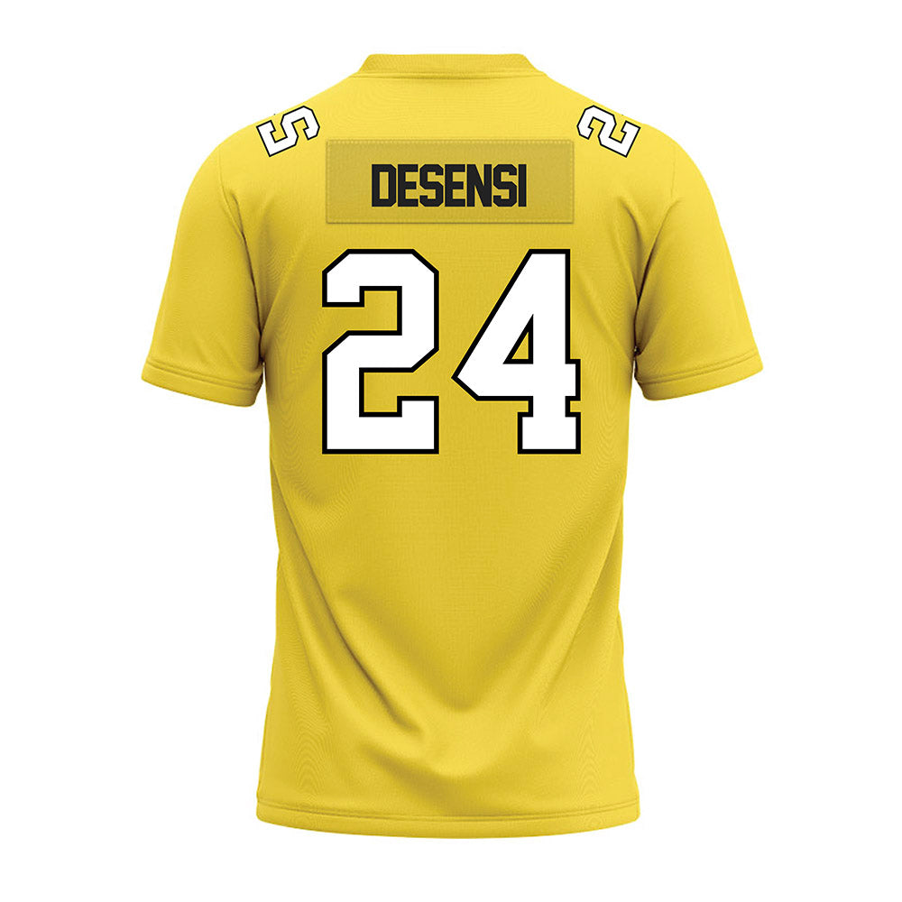 Centre College - NCAA Football : Will DeSensi - Gold Premium Football Jersey-1