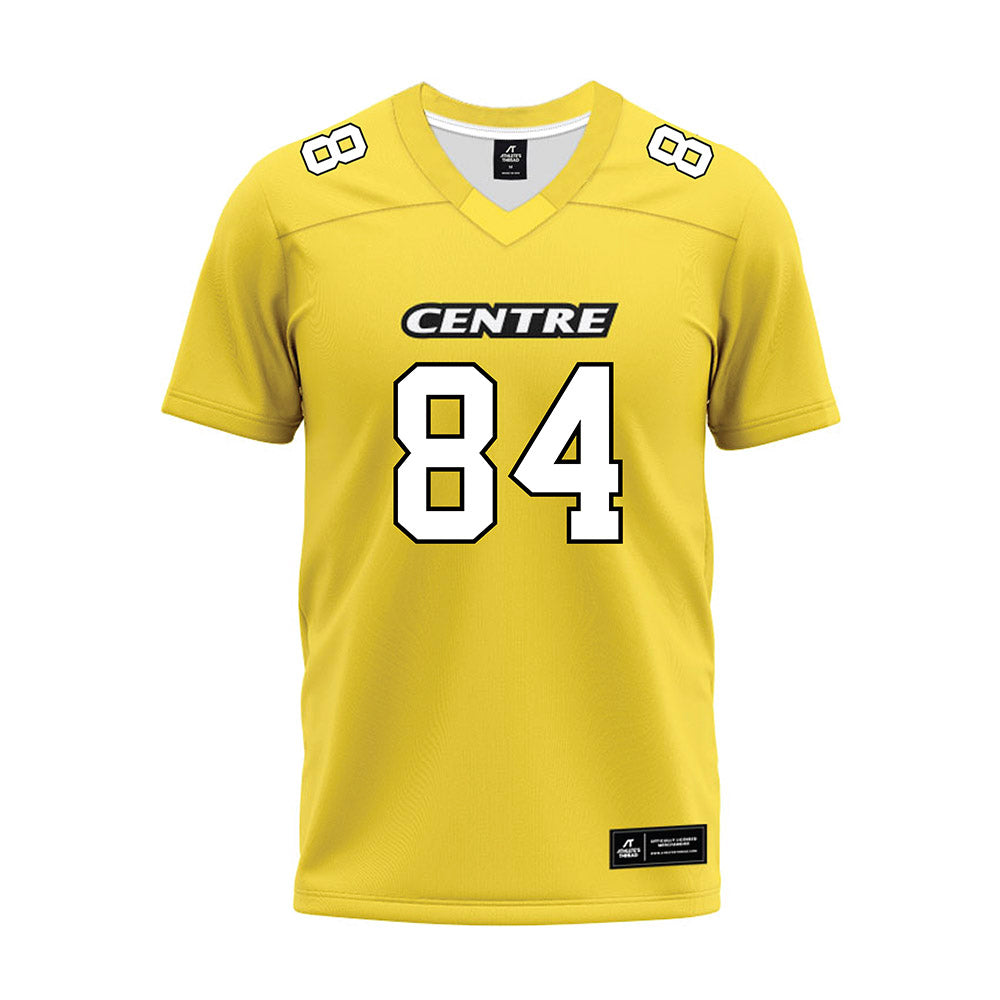 Centre College - NCAA Football : Jaiden Etienne - Gold Premium Football Jersey-0