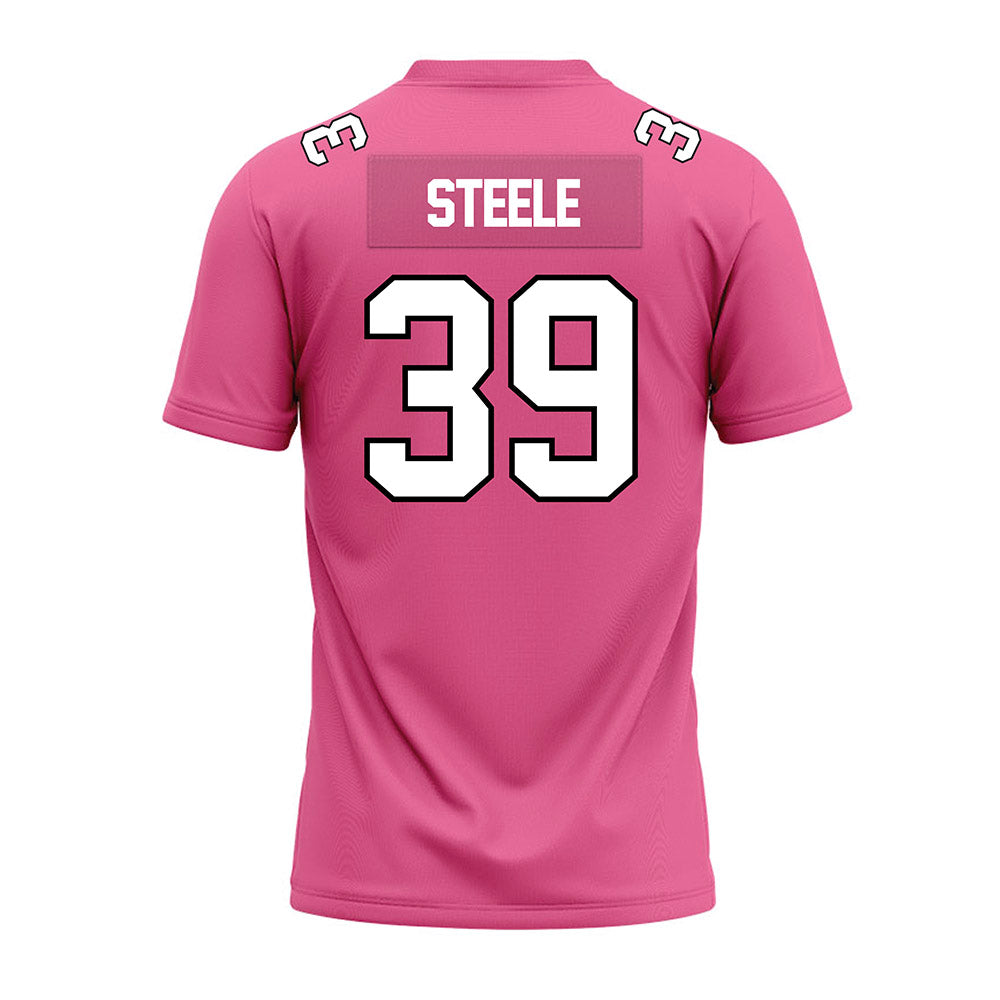 Centre College - NCAA Football : Ryan Steele - Pink Premium Football Jersey-1
