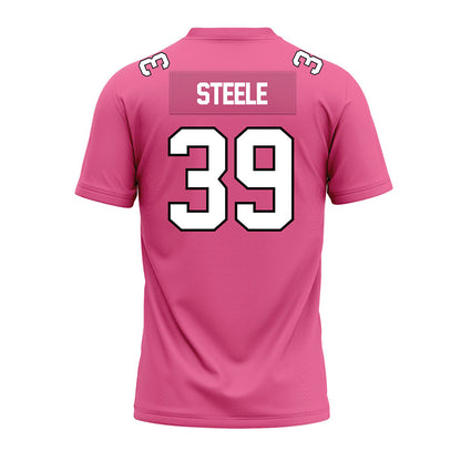 Centre College - NCAA Football : Ryan Steele - Pink Premium Football Jersey-1
