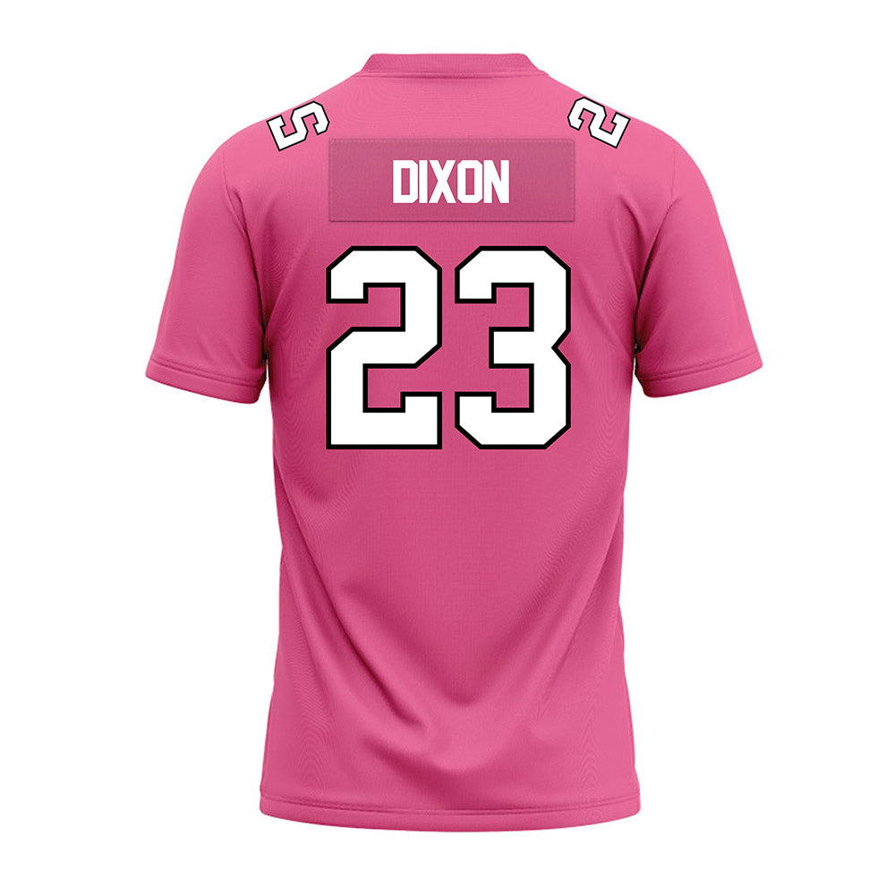 Centre College - NCAA Football : Nikalos Dixon - Pink Premium Football Jersey-1
