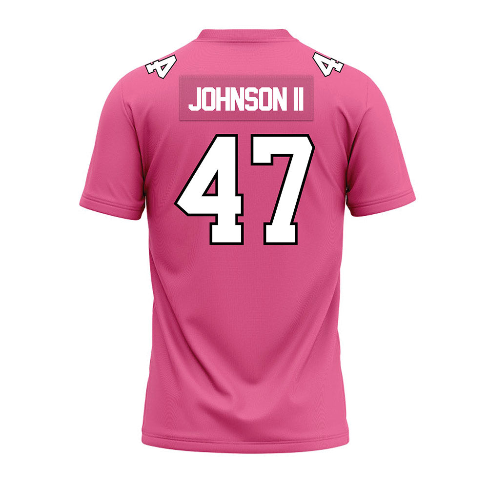 Centre College - NCAA Football : Deuce Johnson II - Pink Premium Football Jersey-1