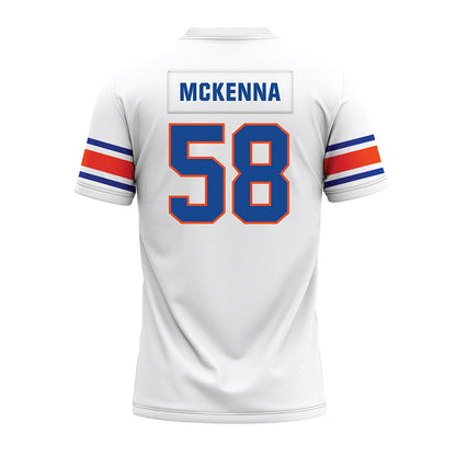 Boise State - NCAA Football : Trevor Mckenna - White Premium Football Jersey