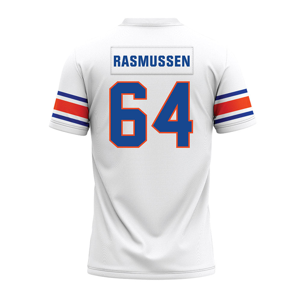 Boise State - NCAA Football : Carson Rasmussen - White Premium Football Jersey