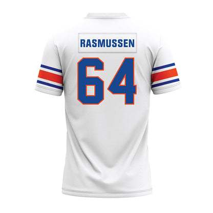 Boise State - NCAA Football : Carson Rasmussen - White Premium Football Jersey