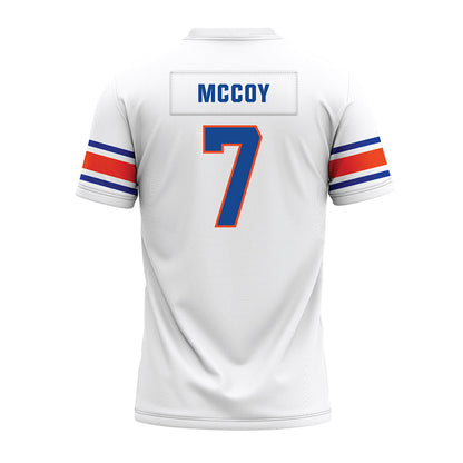 Boise State - NCAA Football : A'Marion MCcoy - White Premium Football Jersey