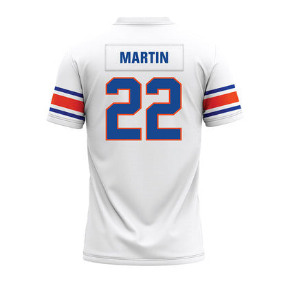 Boise State - NCAA Football : Chase Martin - White Premium Football Jersey