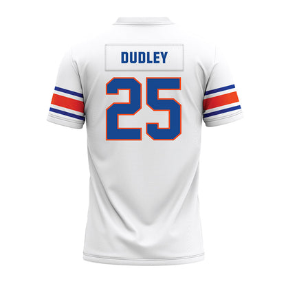 Boise State - NCAA Football : Kaden Dudley - White Premium Football Jersey