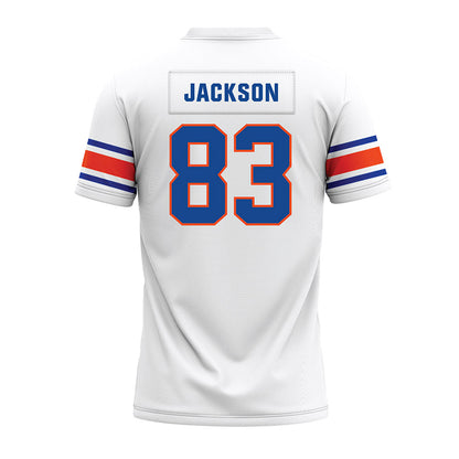Boise State - NCAA Football : Tyrone Jackson - White Premium Football Jersey