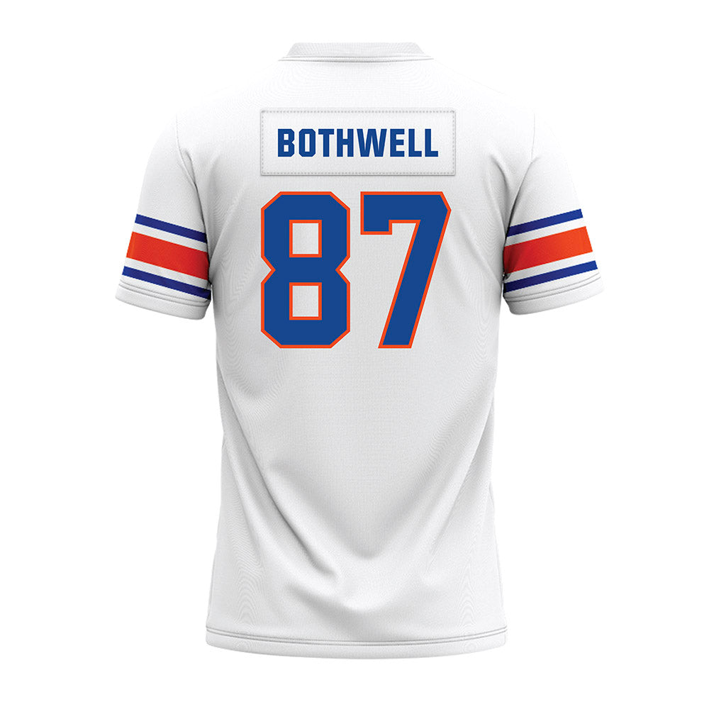 Boise State - NCAA Football : Mitch Bothwell - White Premium Football Jersey