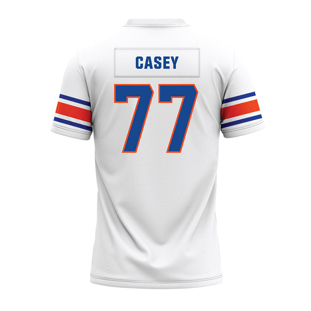Boise State - NCAA Football : Kage Casey - White Premium Football Jersey