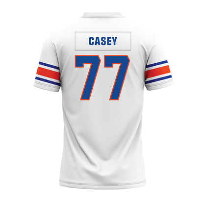 Boise State - NCAA Football : Kage Casey - White Premium Football Jersey