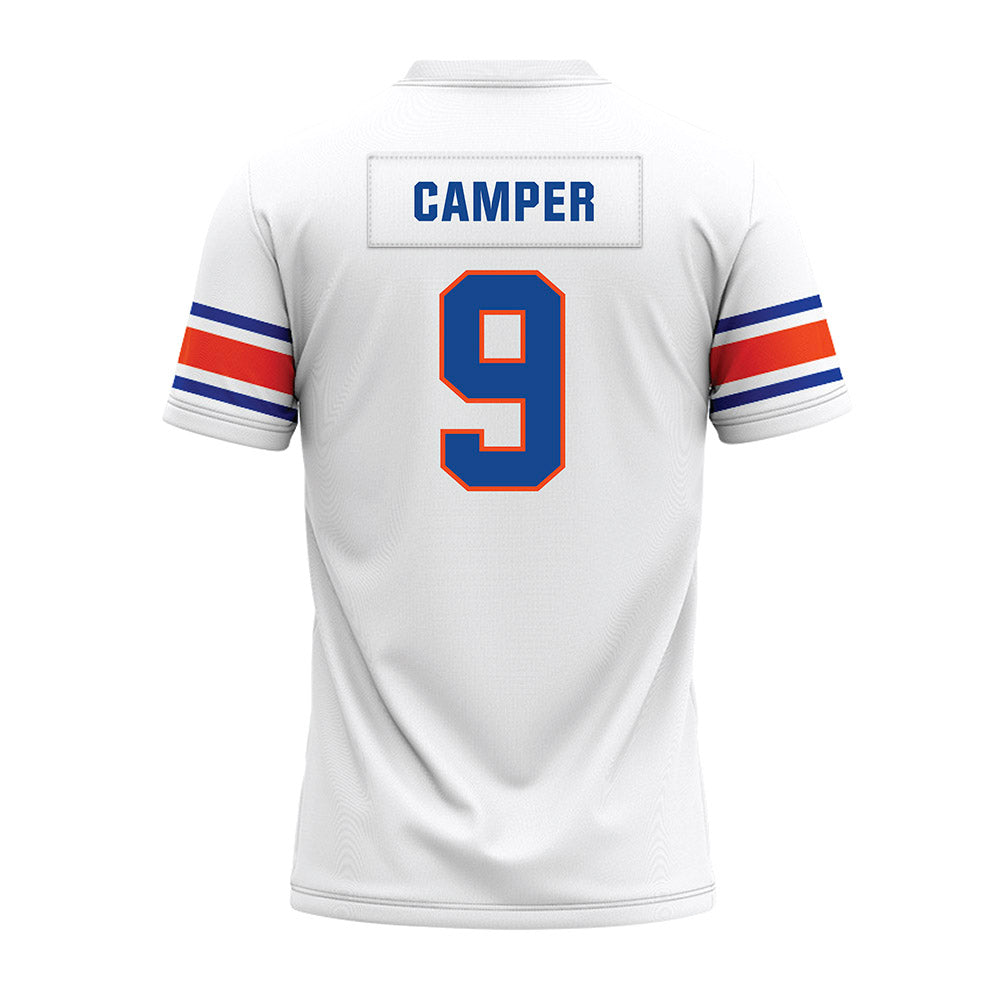 Boise State - NCAA Football : Cameron Camper - White Premium Football Jersey
