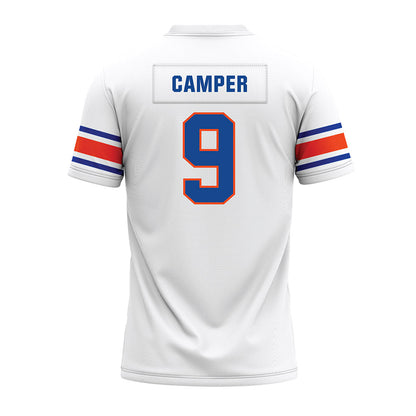 Boise State - NCAA Football : Cameron Camper - White Premium Football Jersey