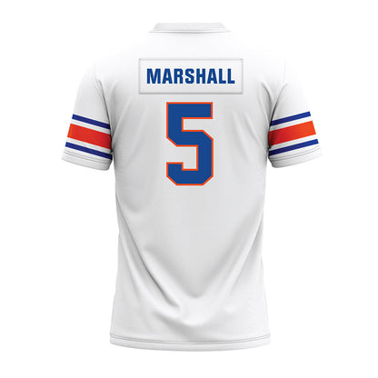 Boise State - NCAA Football : Chris Marshall - White Premium Football Jersey-1