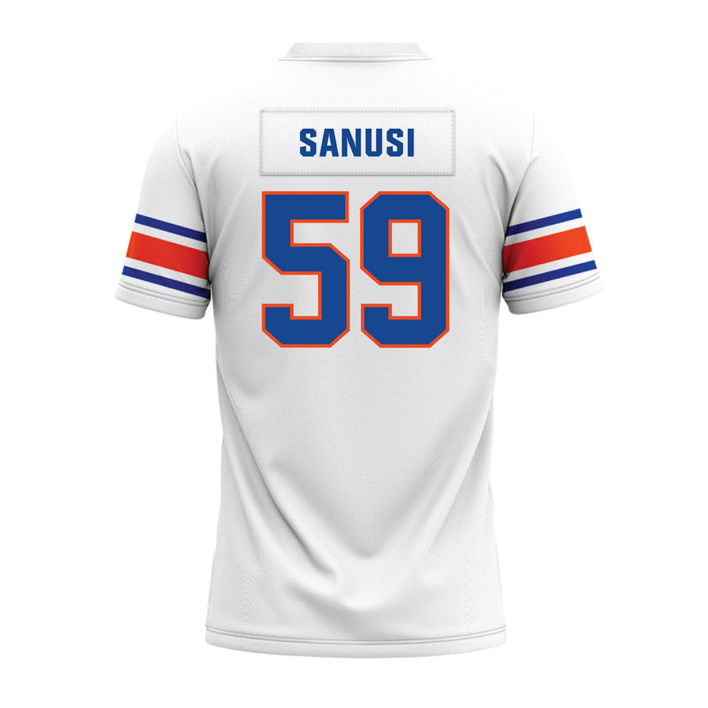 Boise State - NCAA Football : Lopez Sanusi - White Premium Football Jersey