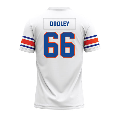 Boise State - NCAA Football : Benjamin Dooley - White Premium Football Jersey
