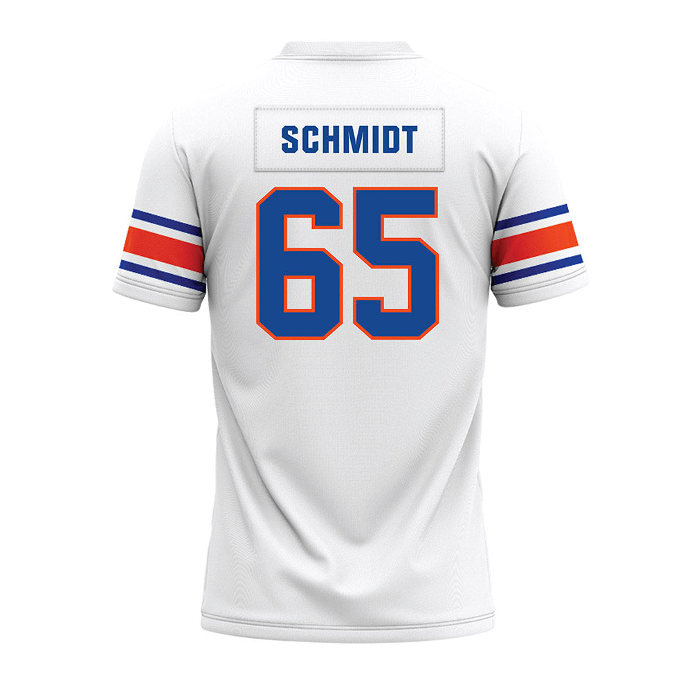 Boise State - NCAA Football : Hall Schmidt - White Premium Football Jersey