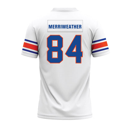 Boise State - NCAA Football : Zamondre Merriweather - White Premium Football Jersey