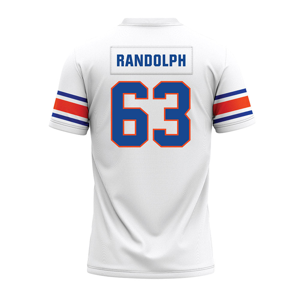 Boise State - NCAA Football : Mason Randolph - White Premium Football Jersey