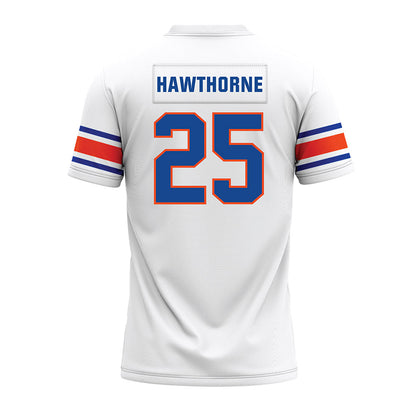 Boise State - NCAA Football : Nick Hawthorne - White Premium Football Jersey