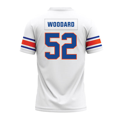 Boise State - NCAA Football : Tavion Woodard - White Premium Football Jersey