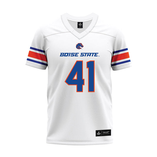 Boise State - NCAA Football : Boen Phelps - White Premium Football Jersey