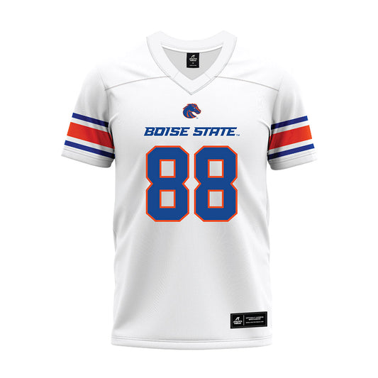 Boise State - NCAA Football : Matt Wagner - White Premium Football Jersey