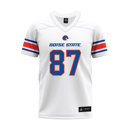 Boise State - NCAA Football : Mitch Bothwell - White Premium Football Jersey